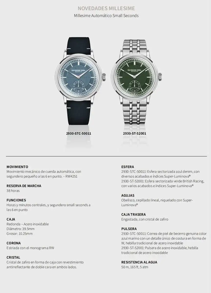 Raymond Weil Millesime Small Seconds.webp