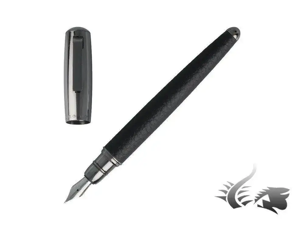 re-Leather-Black-Fountain-Pen-Gun-metal-HSL6042A-1.webp