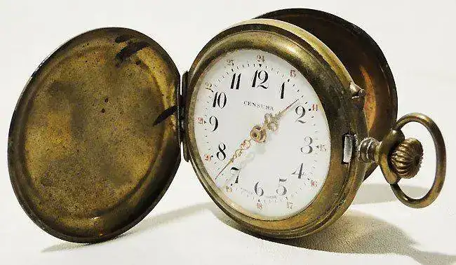 Reloj de bolsillo suizo marca Censura.webp