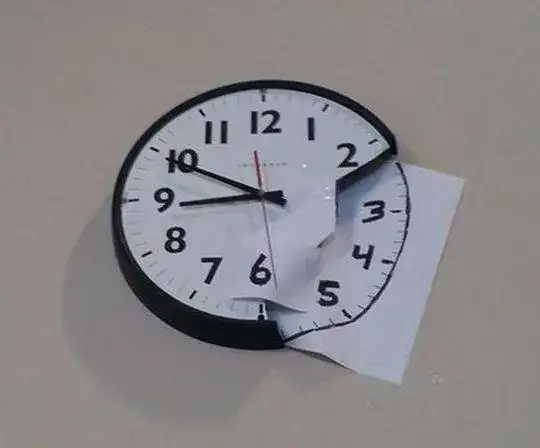 reloj-de-pared-arreglado-con-una-hoja-de-papel-pintada.webp