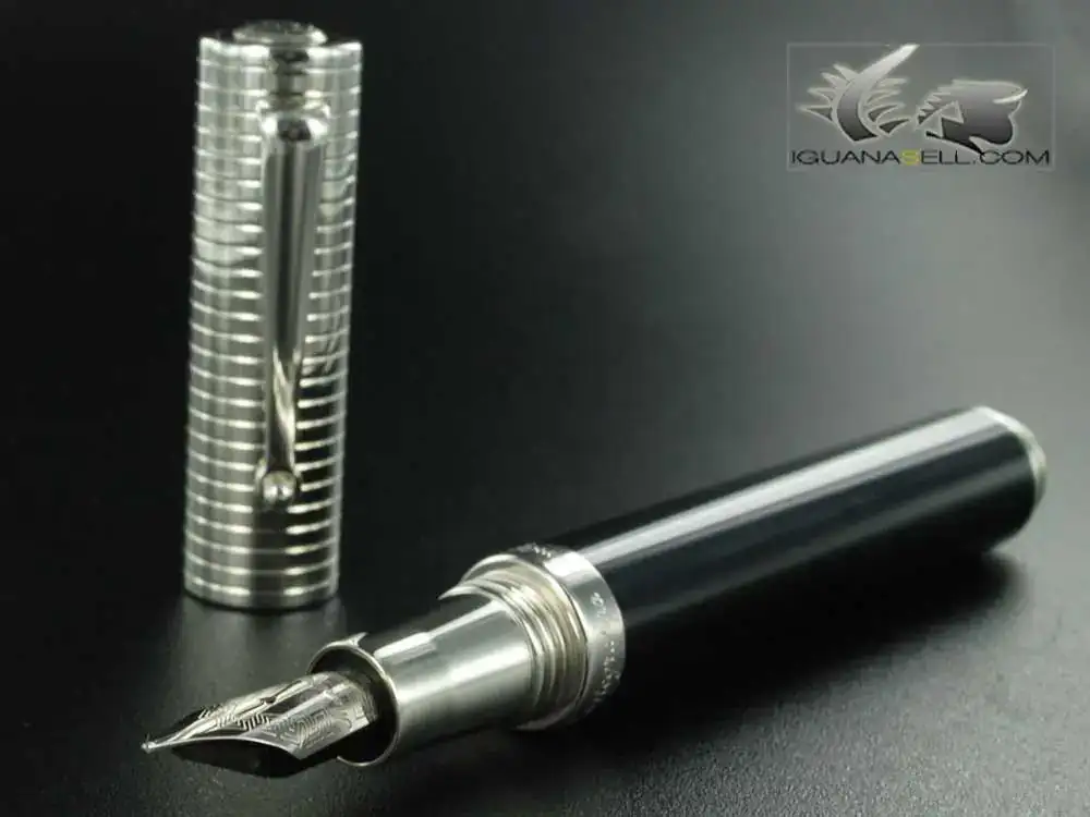 ressione-Dueto-Black-Resin-Fountain-Pen-ISNPC-SC-1.webp