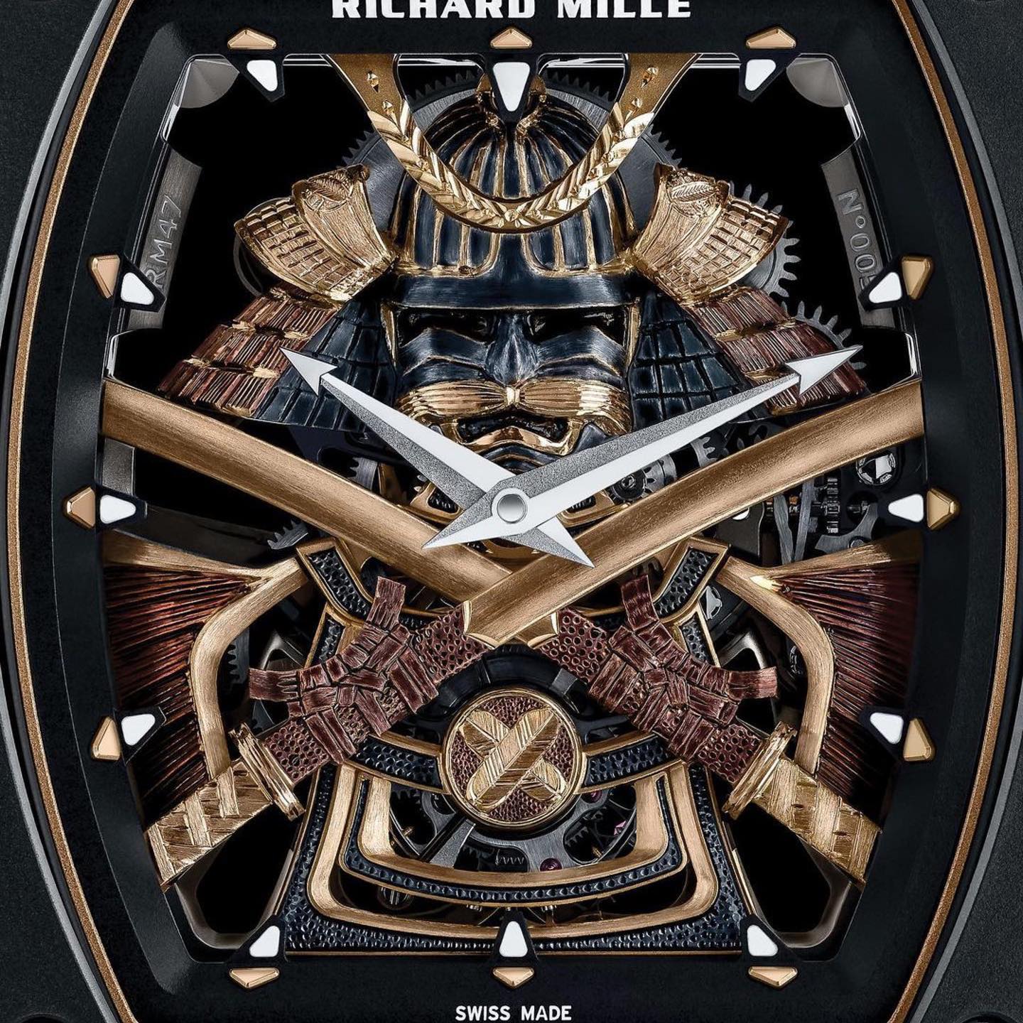 Reloj RM47 Tourbillon Richard Mille Fernando Alonso código samurái