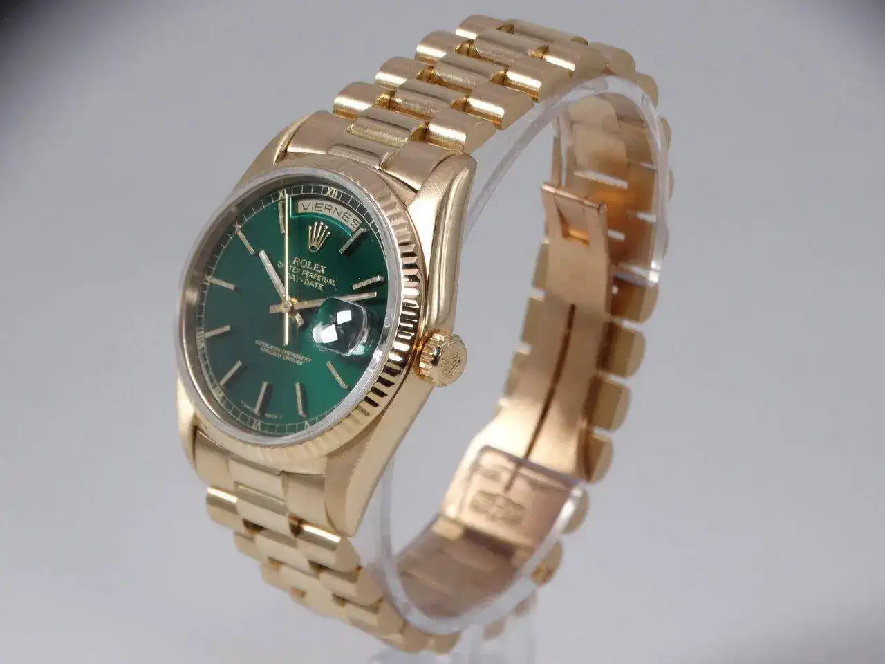 Rolex Day Date 18238 Green President 01984.webp