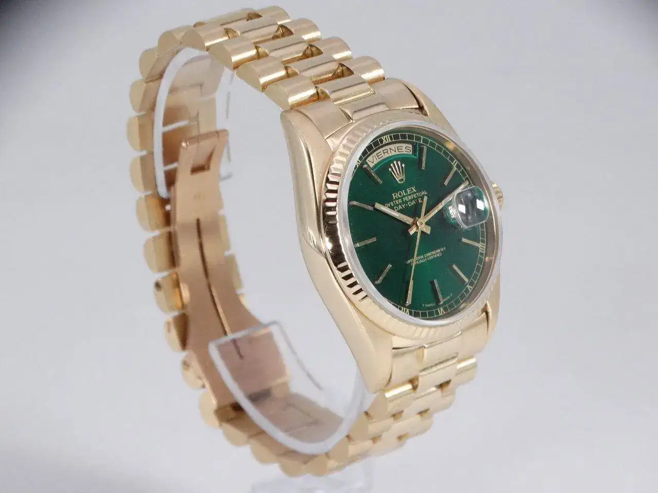 Rolex Day Date 18238 Green President 01988.webp