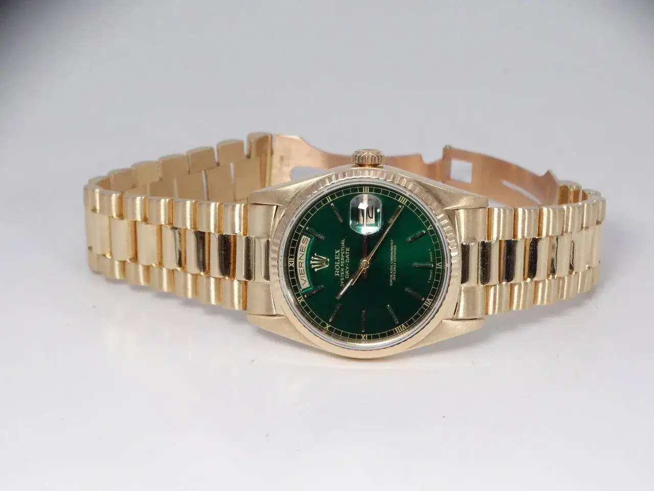 Rolex Day Date 18238 Green President 02000.webp