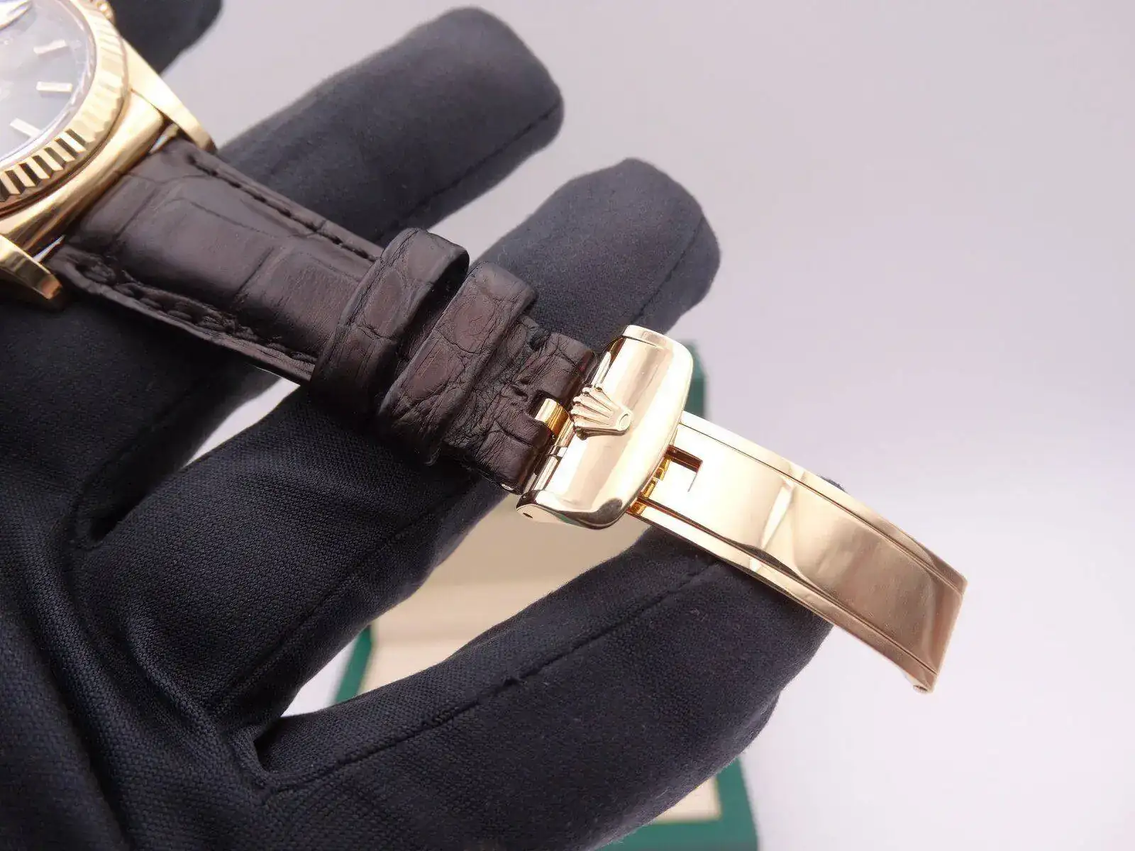 Rolex Day Date Gold 118138 Gold Green 04722.webp