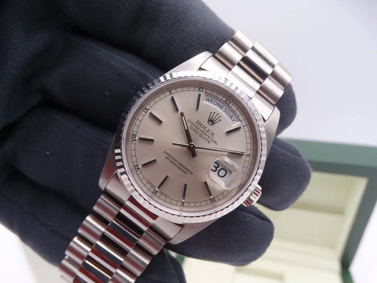 Rolex Day Date White Gold 18239 00409.webp