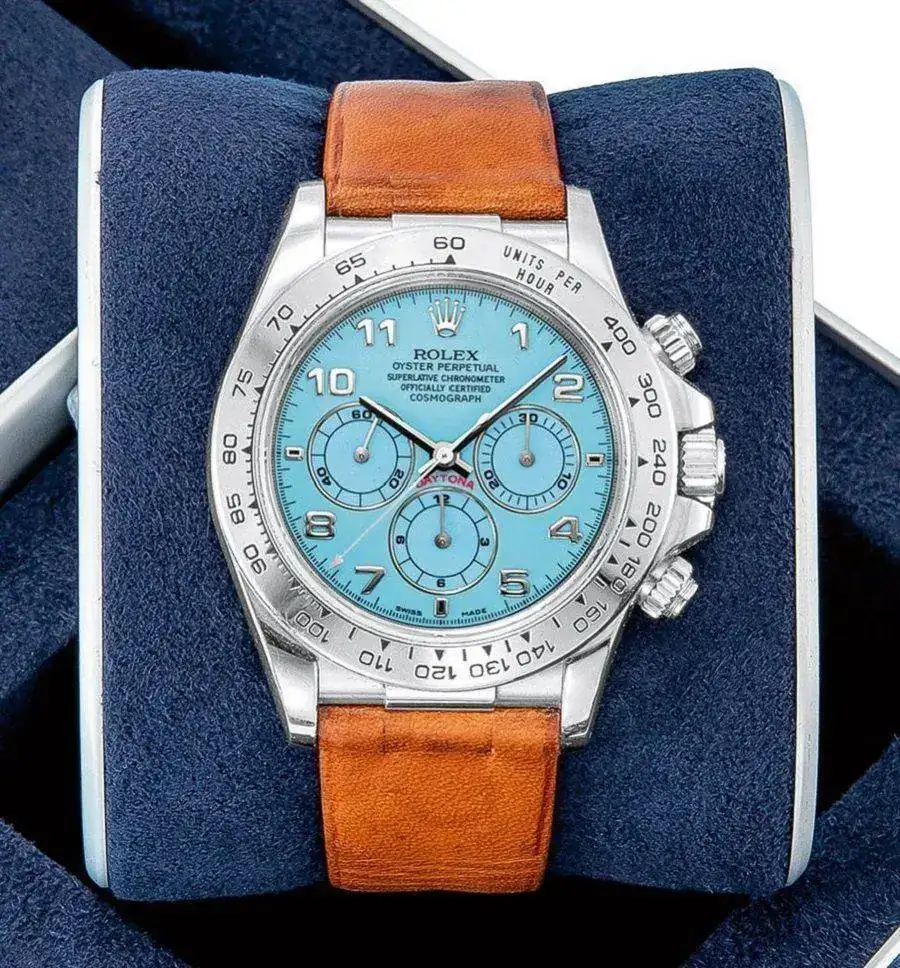 Rolex Daytona 'Zenith' with a Turquoise Stone Dial u$s 3.14Mill.jpg