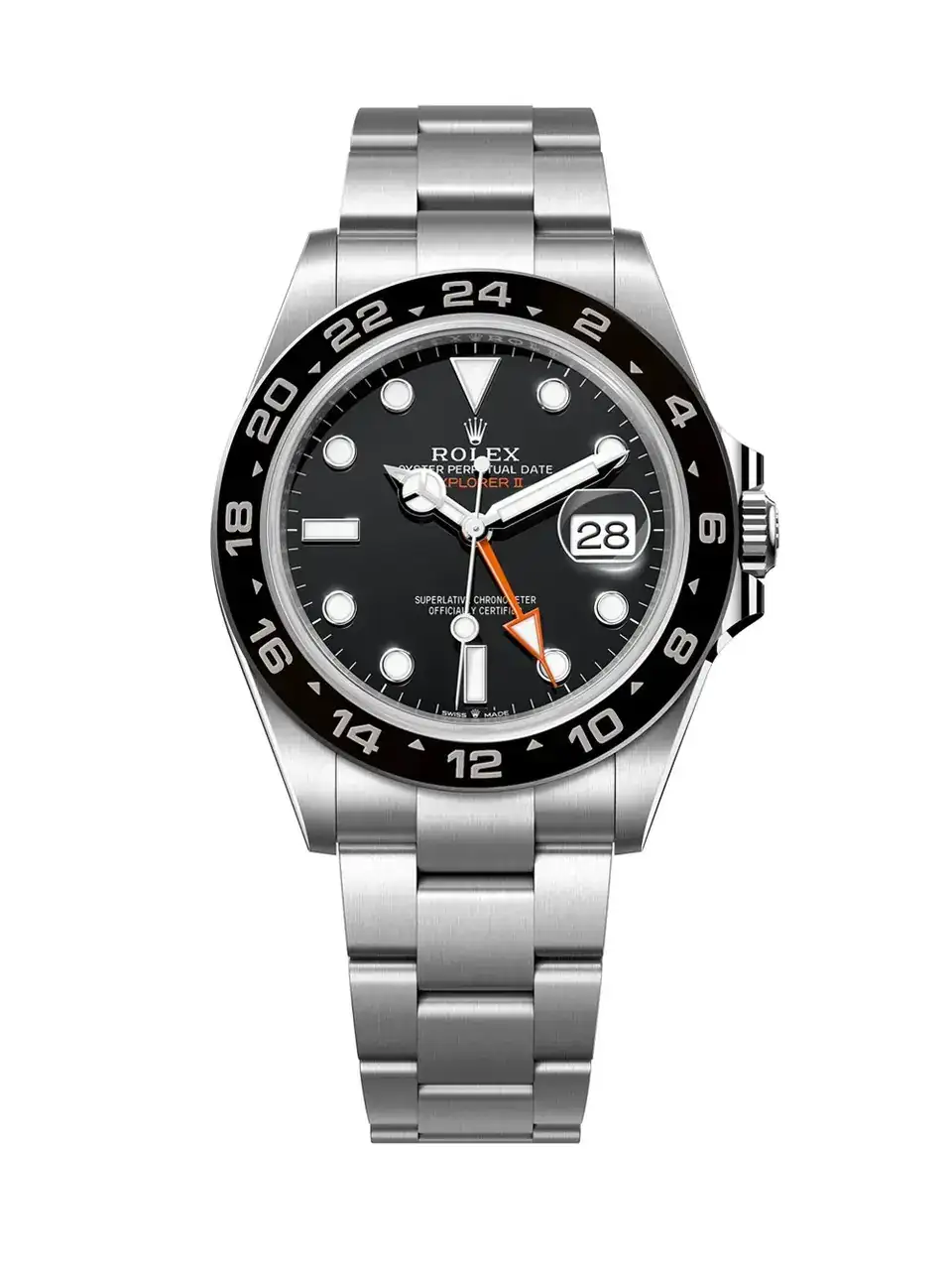 Predicción del bisel de cerámica negra Rolex Explorer
