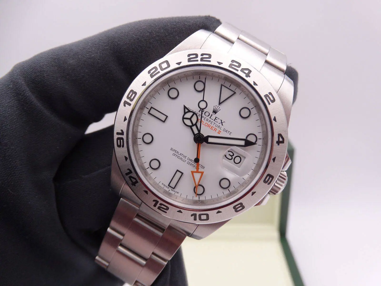 Rolex Explorer II 216570 White Polar 03678.JPG