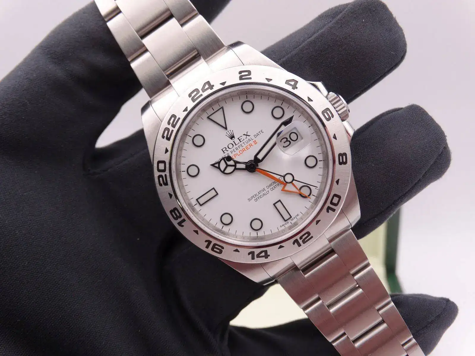Rolex Explorer II 216570 White Polar 03694.JPG
