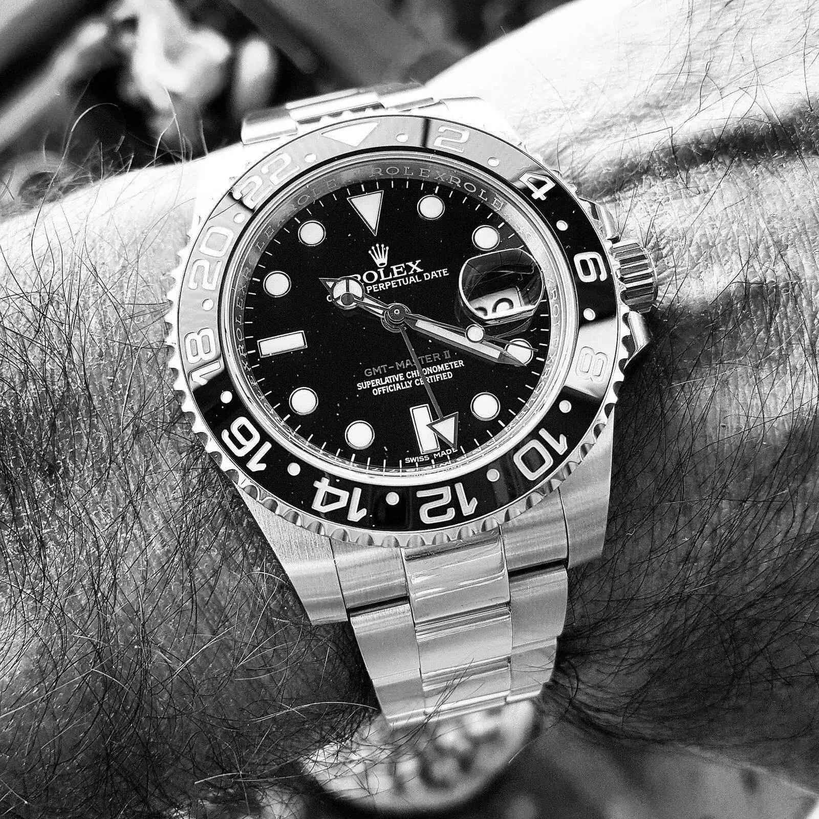Rolex GMT Master II 40mm Ref 116710LN Cal. 3186 (ByN) (1).webp