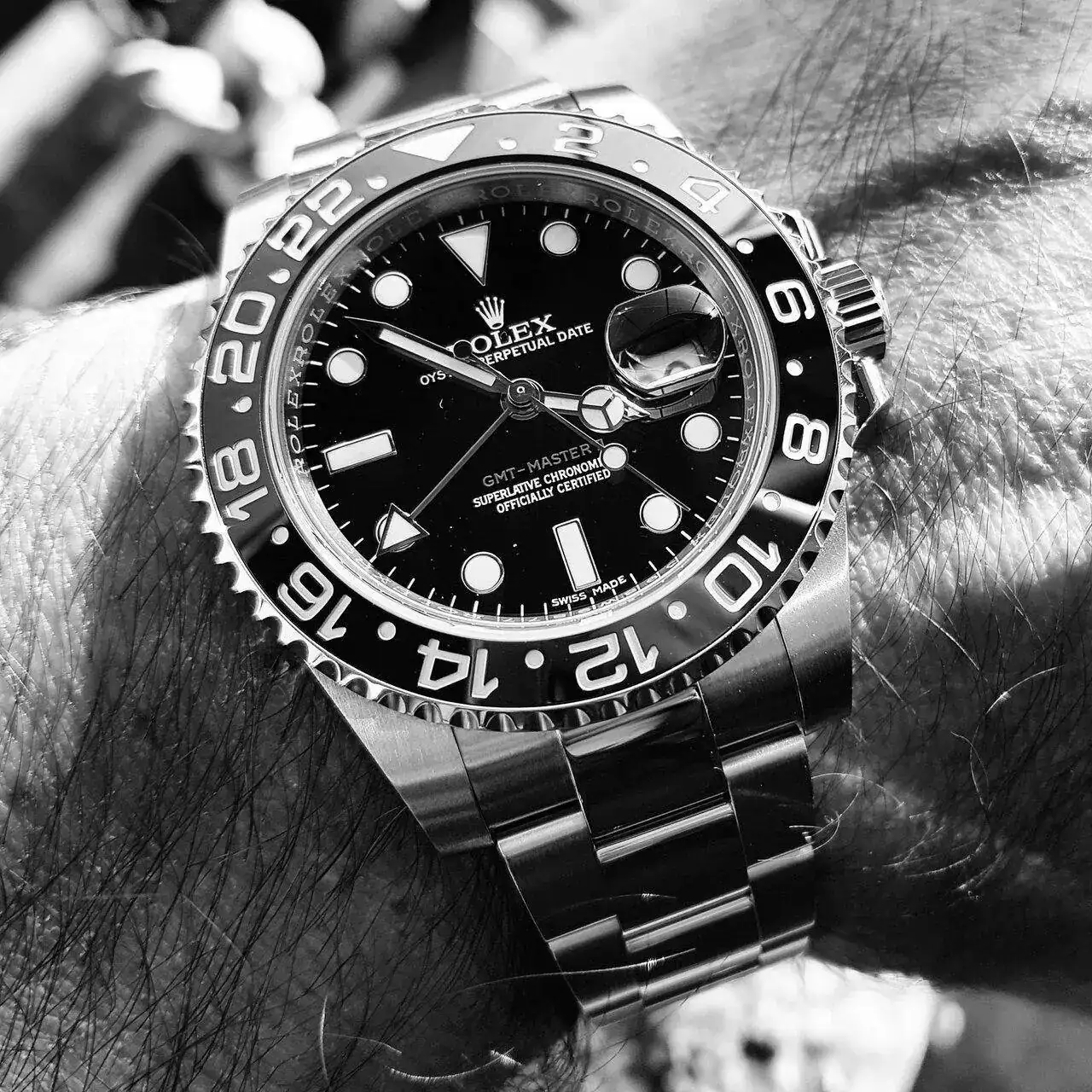 Rolex GMT Master II 40mm Ref 116710LN Cal. 3186 (ByN) (1).webp
