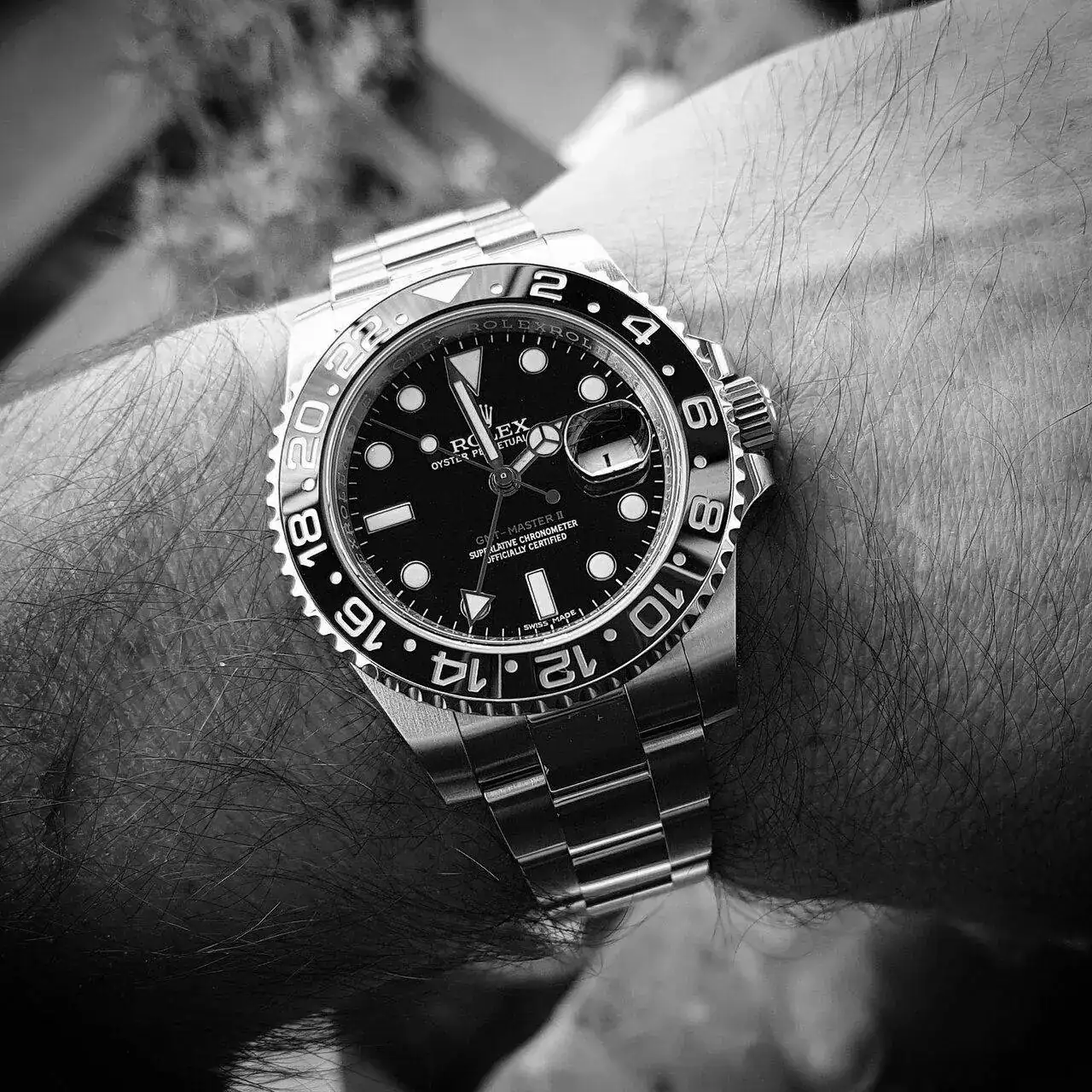 Rolex GMT Master II 40mm Ref 116710LN Cal. 3186 (ByN).webp