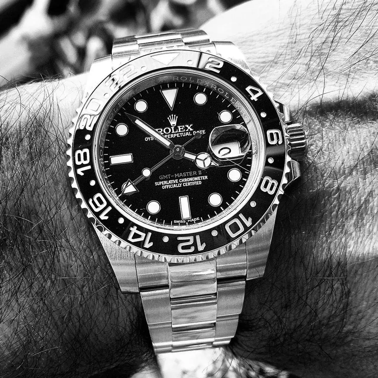 Rolex GMT Master II 40mm Ref 116710LN Cal. 3186 (ByN).webp