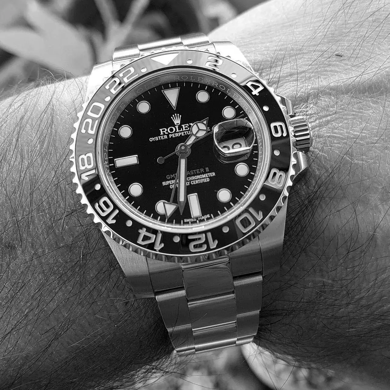 Rolex GMT Master II 40mm Ref 116710LN Cal. 3186 (ByN).webp