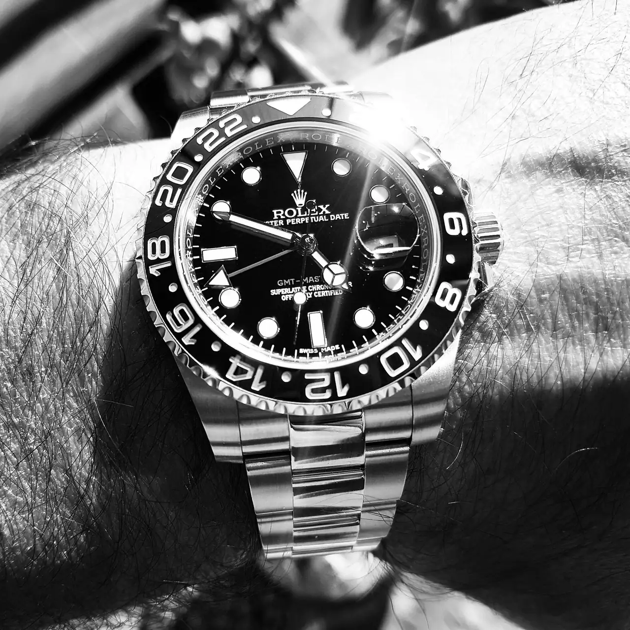 Rolex GMT Master II 40mm Ref 116710LN Cal. 3186 (ByW).webp