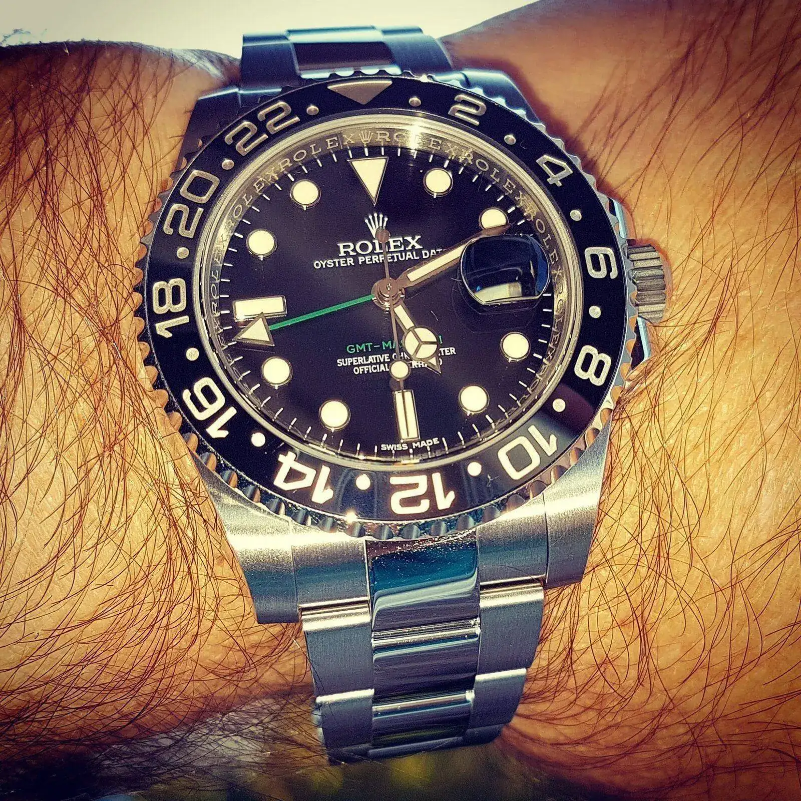 Rolex GMT Master II 40mm Ref 116710LN Cal. 3186.webp