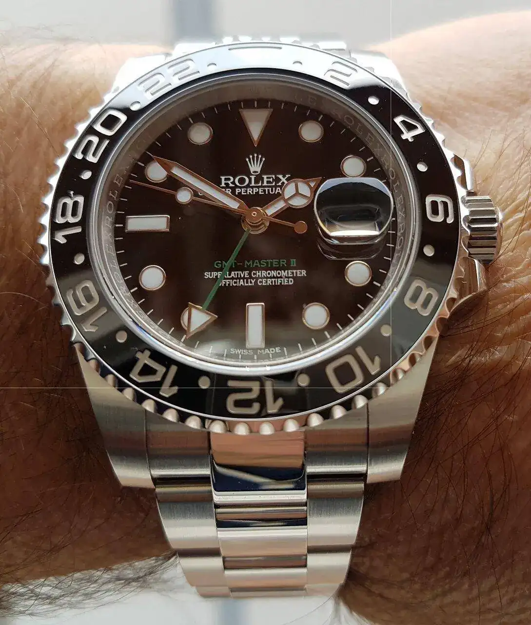 Rolex GMT Master II 40mm Ref 116710LN Cal. 3186.webp