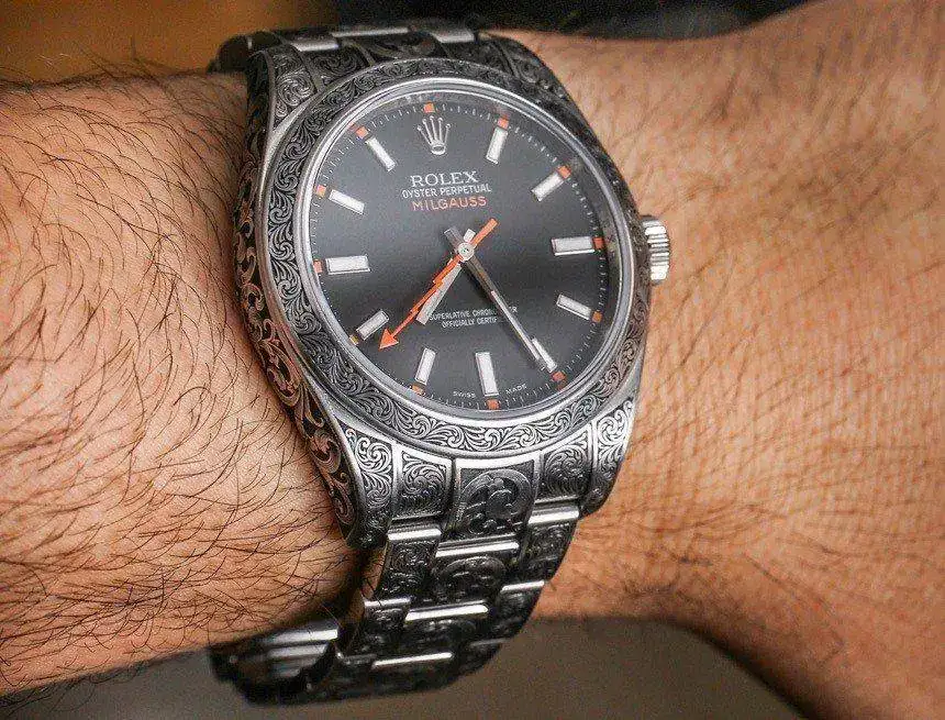 Rolex-Milgauss-116400-MadeWorn-Engraved-aBlogtoWatch-26.webp