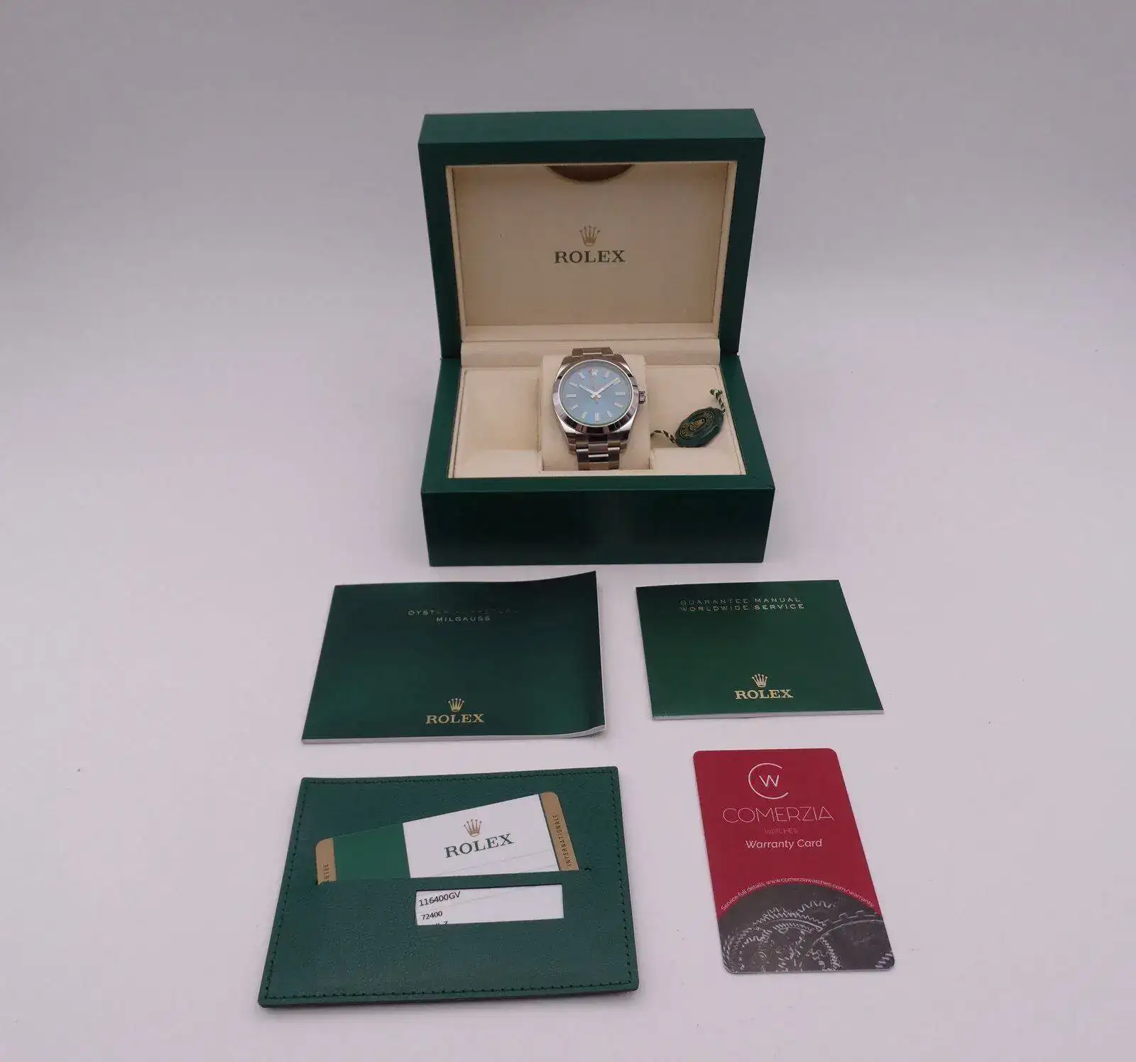 Rolex Milgauss Blue 116400GV 05654.webp