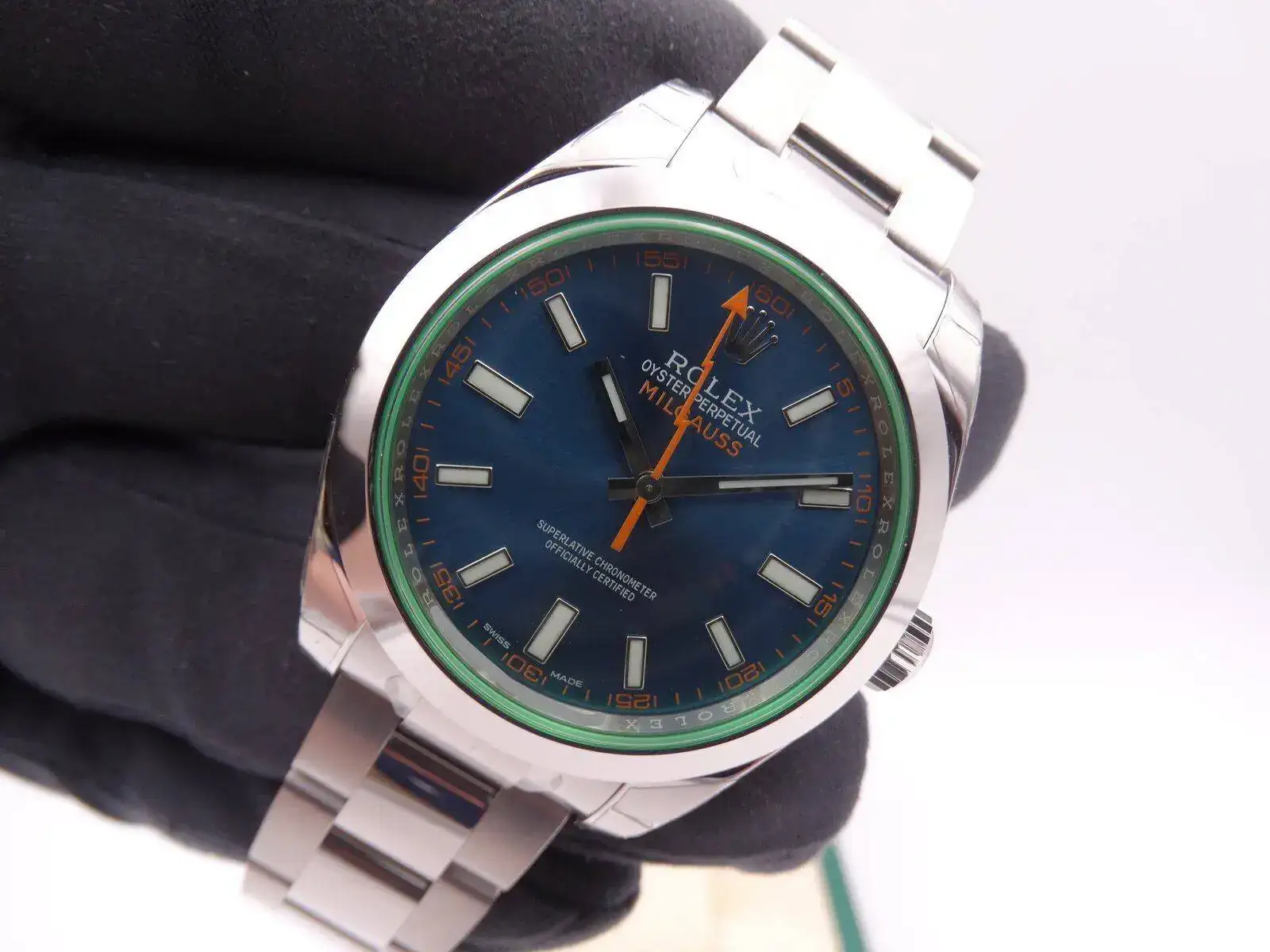 Rolex Milgauss Blue 116400GV 05659.webp