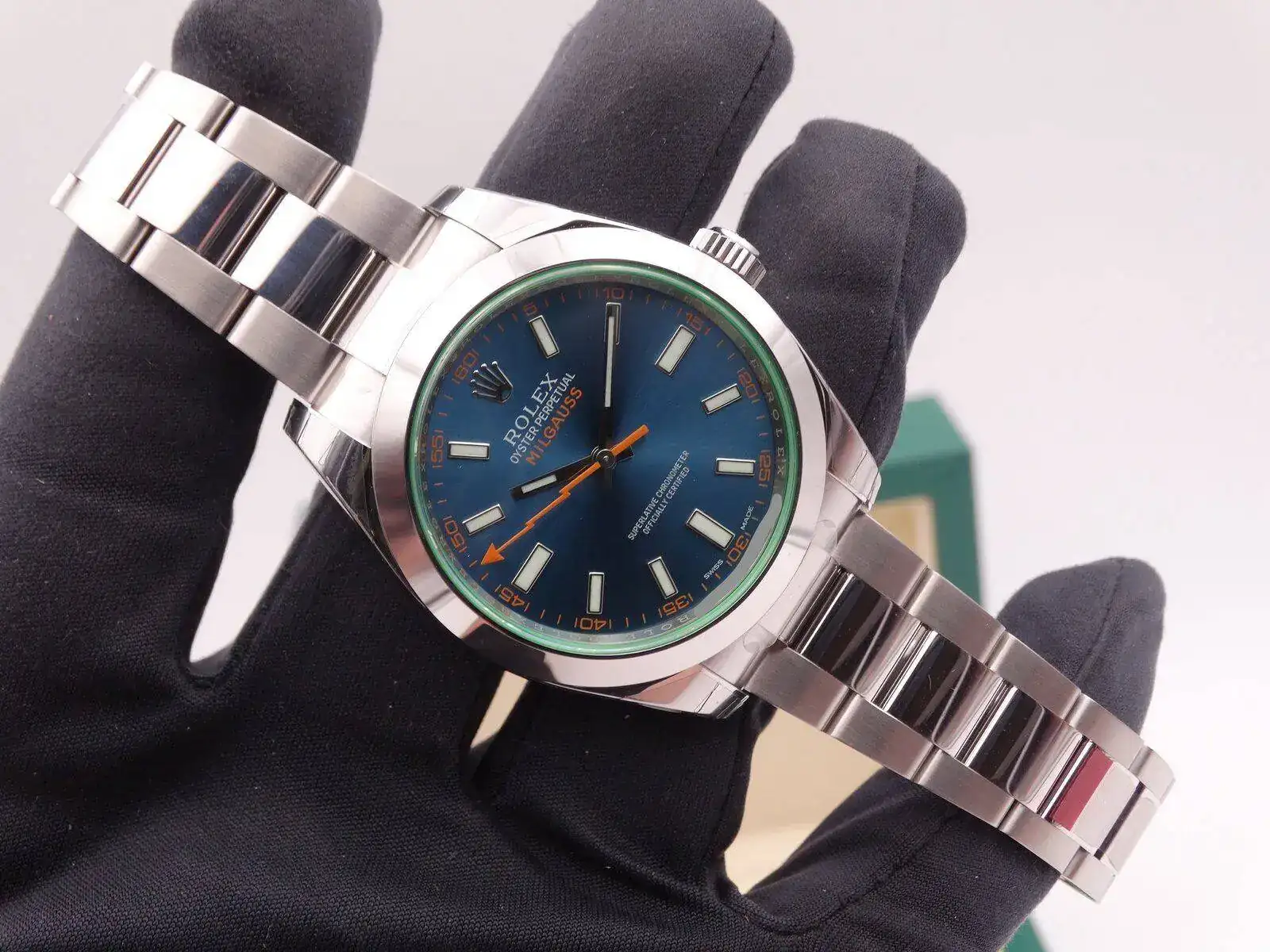 Rolex Milgauss Blue 116400GV 05672.webp