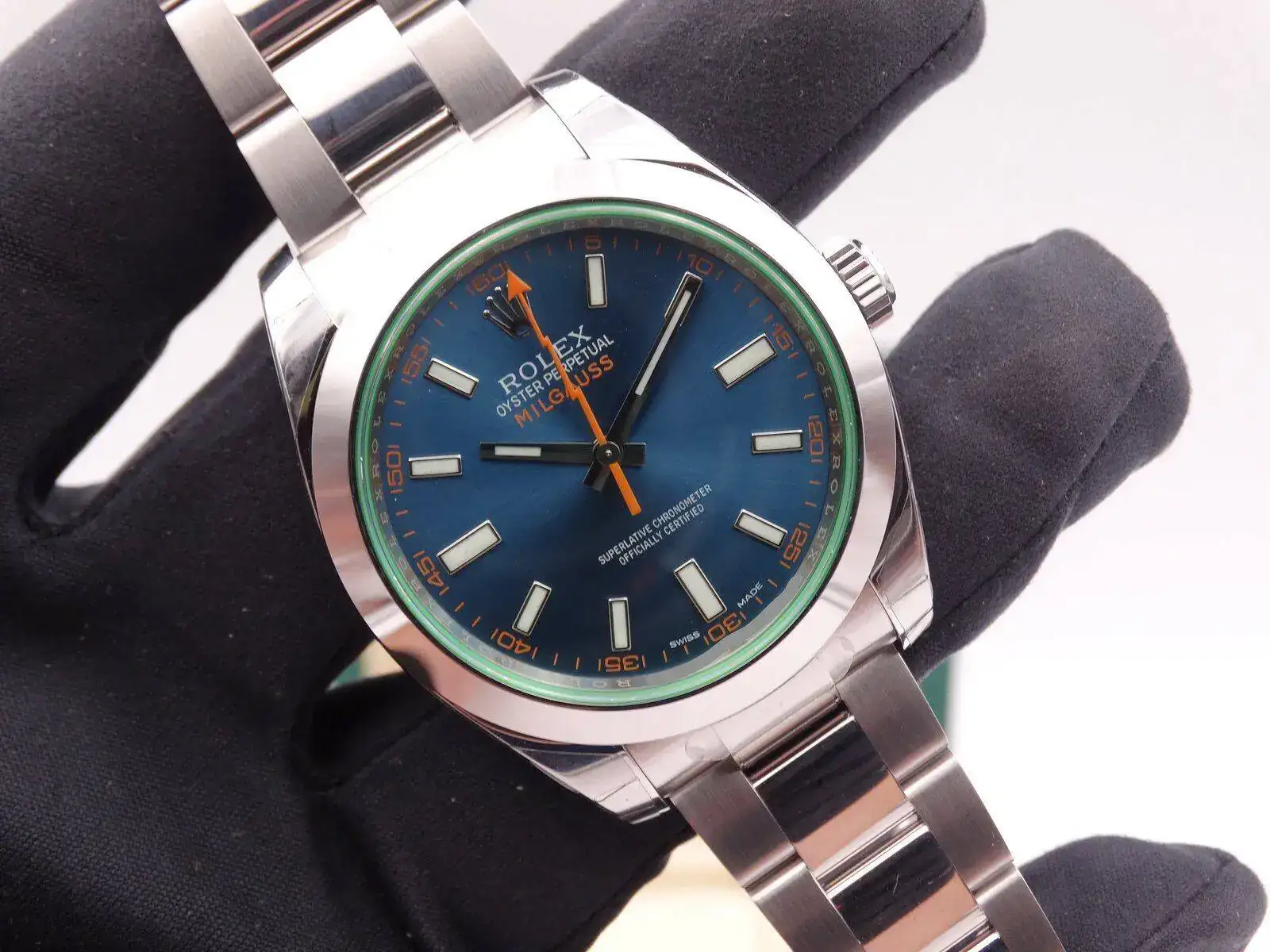 Rolex Milgauss Blue 116400GV 05676.webp