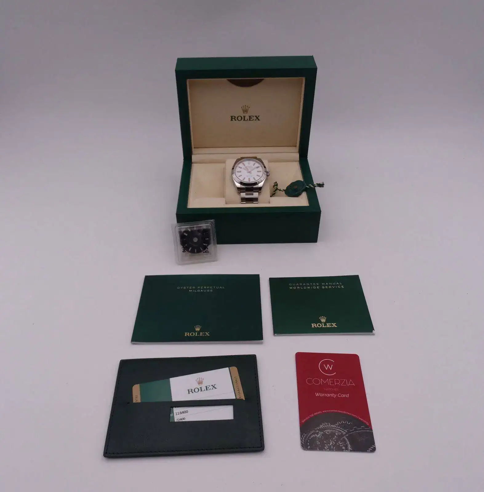 Rolex Milgauss White 116400  05678.webp