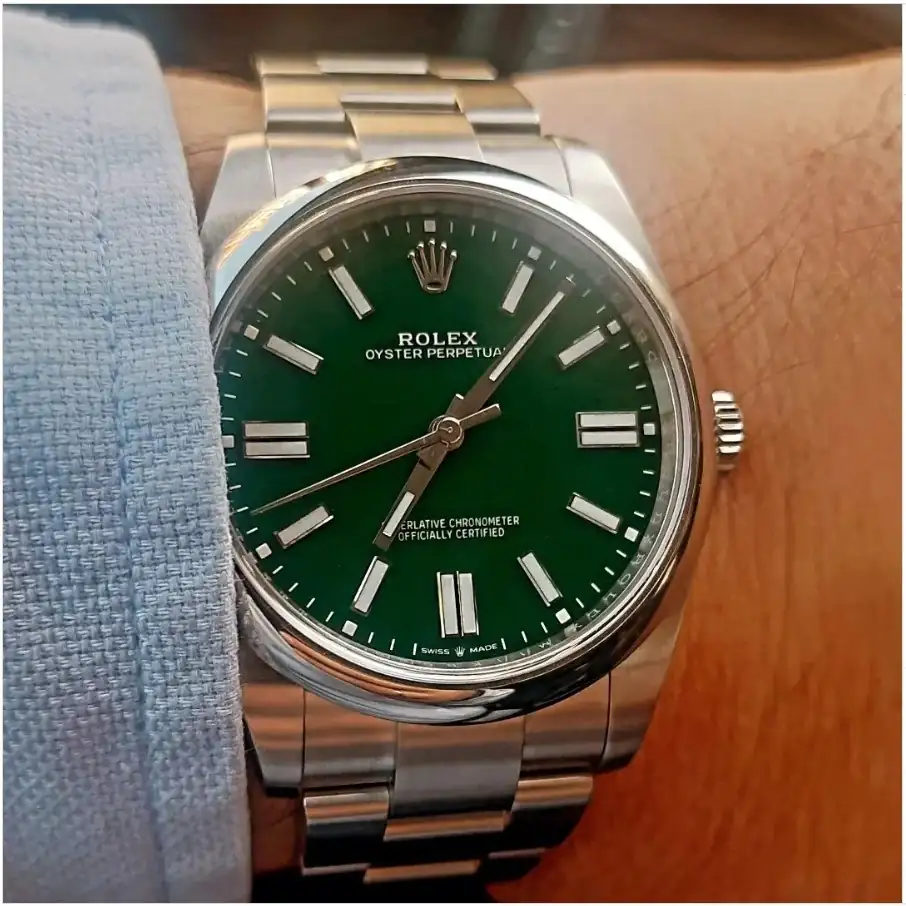Rolex OP 41mm Green.webp