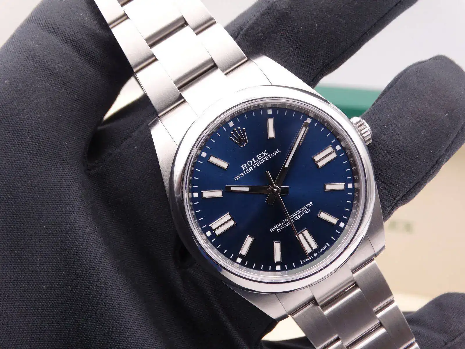 Rolex Oyster Perpetual Blue 00365.webp
