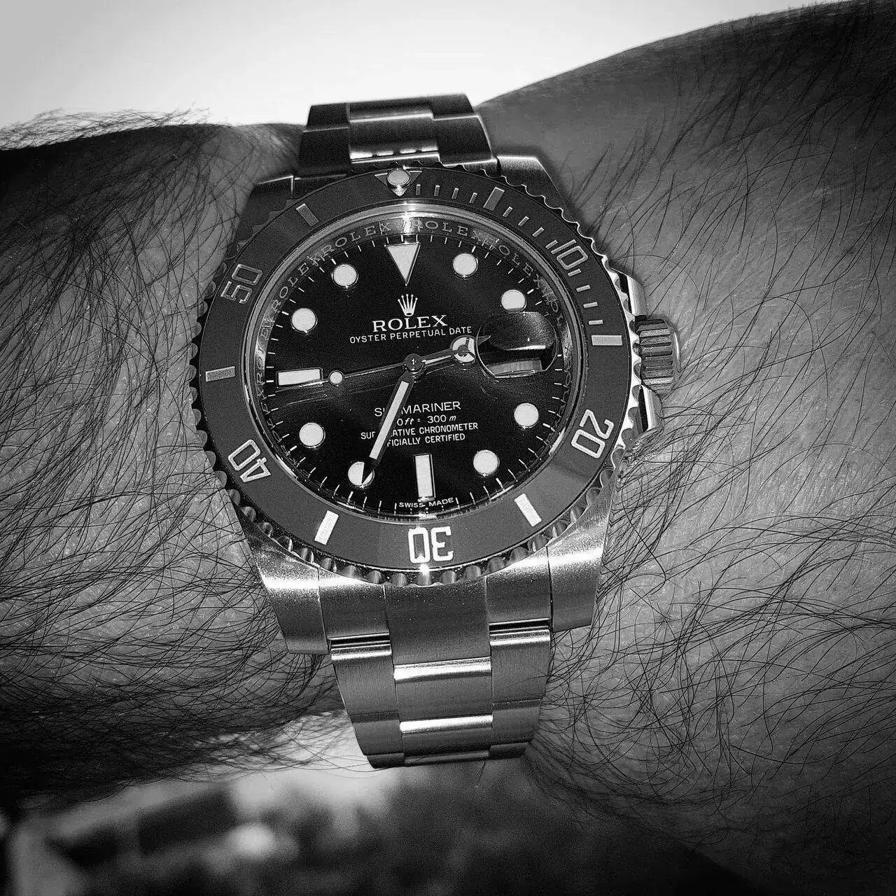 Rolex Submariner 40 mm 300M Cal. 3135 Ref. 116610LV (ByN)2.webp