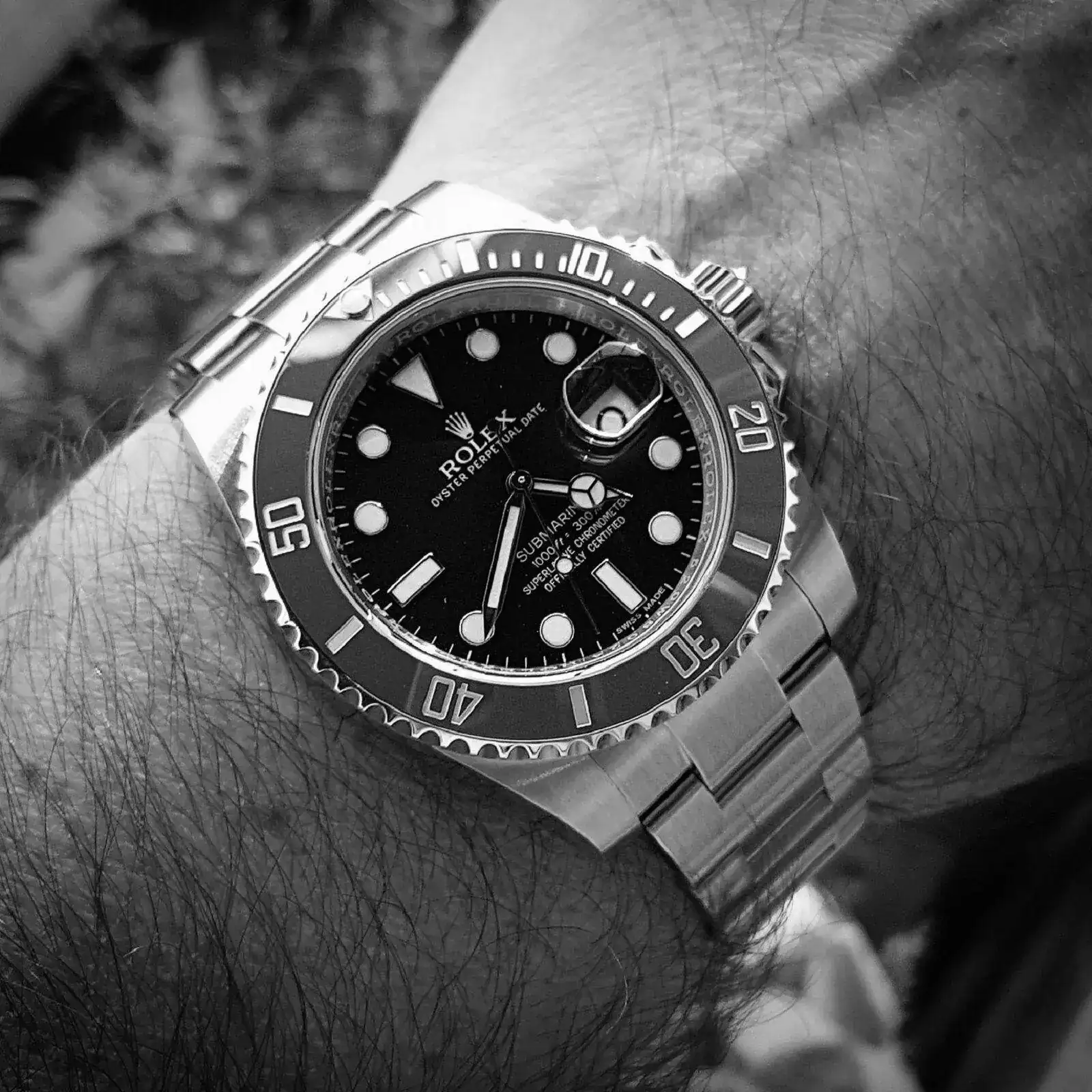 Rolex Submariner 40 mm 300M Cal. 3135 Ref. 116610LV (ByN).webp