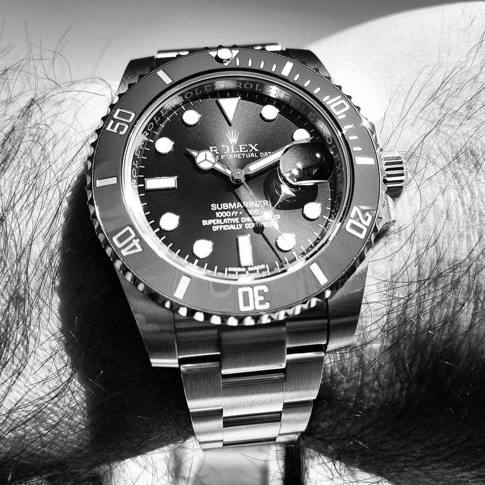 Rolex Submariner 40 mm 300M Cal. 3135 Ref. 116610LV (ByN).webp