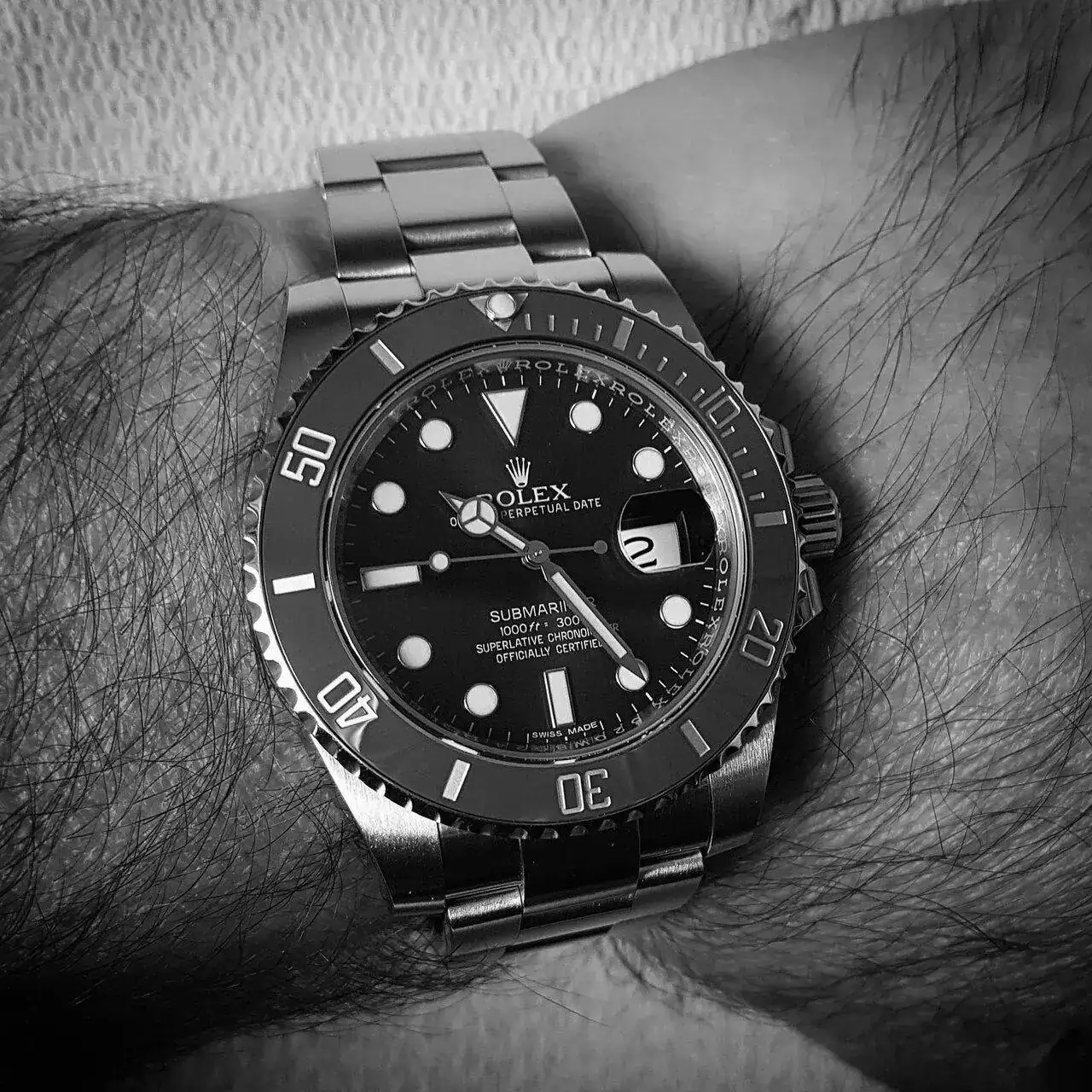 Rolex Submariner 40 mm 300M Cal. 3135 Ref. 116610LV (ByN).webp