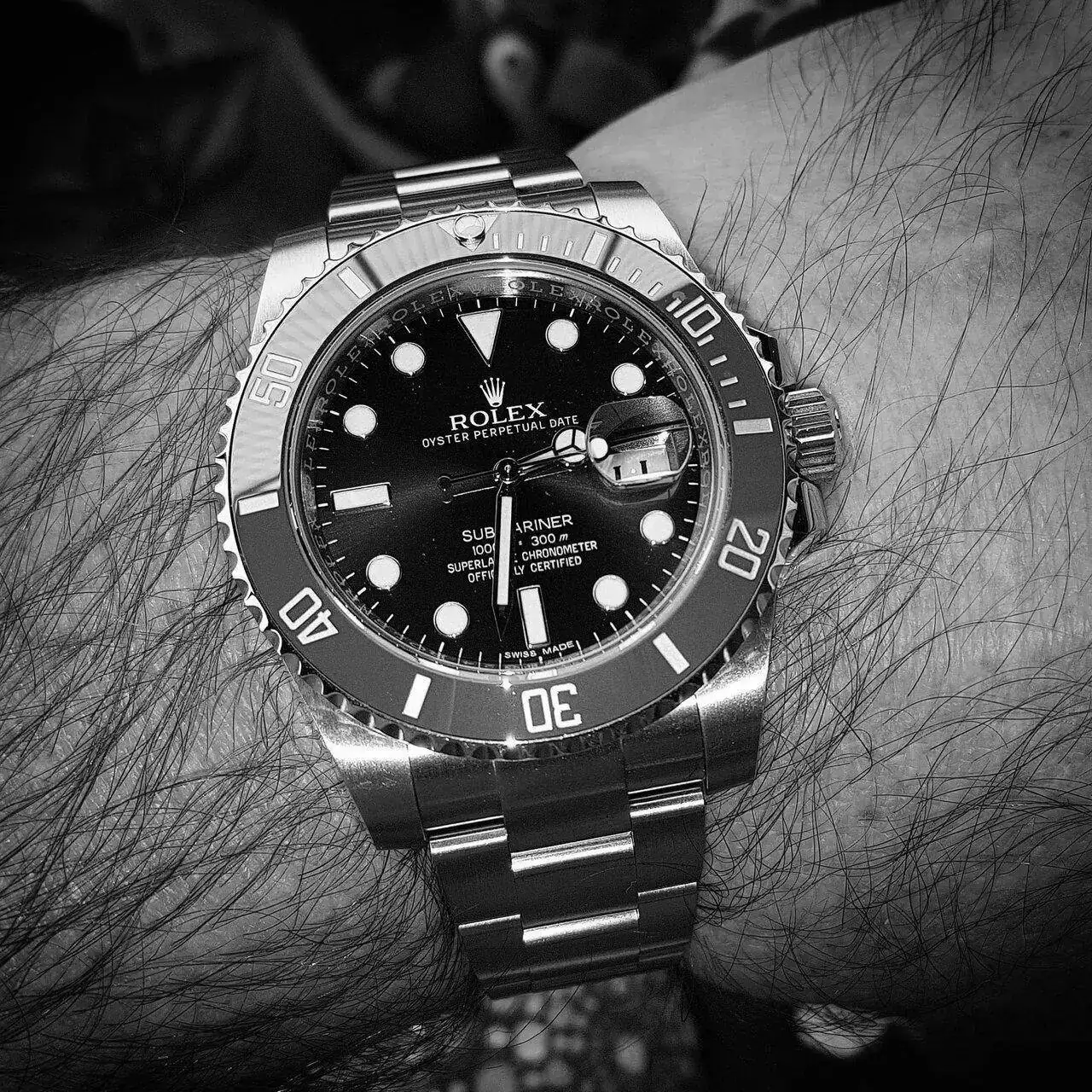 Rolex Submariner 40 mm 300M Cal. 3135 Ref. 116610LV (ByN).webp