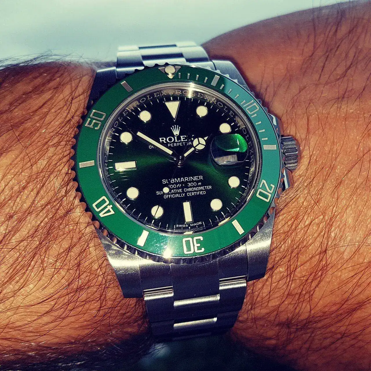 Rolex Submariner 40 mm 300M Cal. 3135 Ref. 116610LV 'Hulk' (1).webp