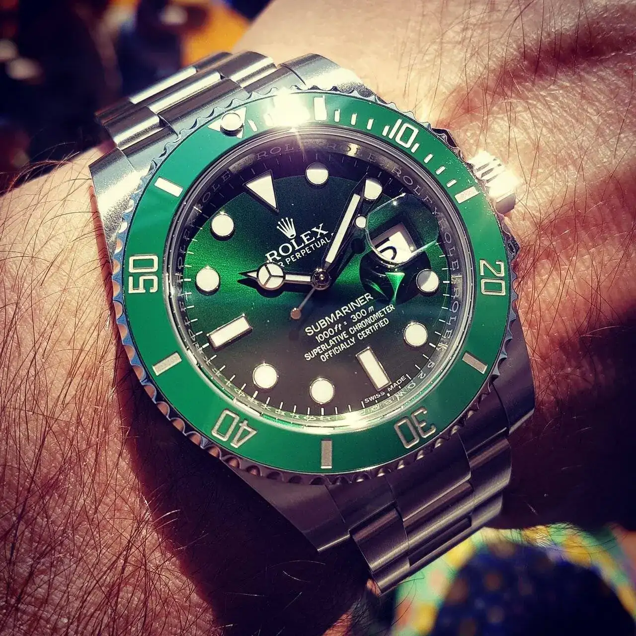 Rolex Submariner 40 mm 300M Cal. 3135 Ref. 116610LV 'Hulk' (1).webp
