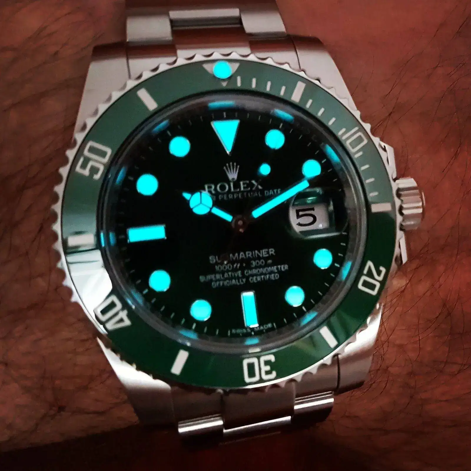 Rolex Submariner 40 mm 300M Cal. 3135 Ref. 116610LV 'Hulk' (2).webp