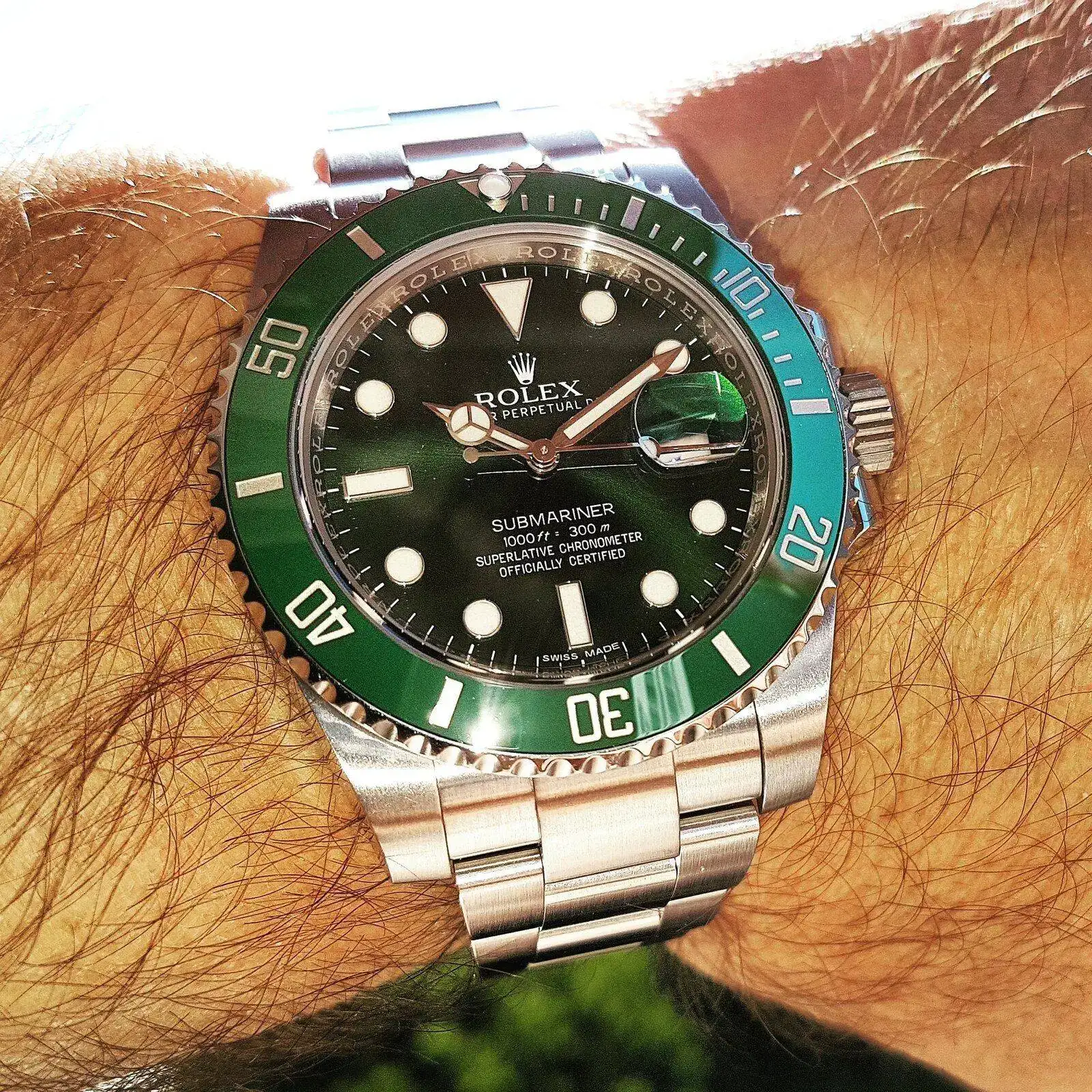 Rolex Submariner 40 mm 300M Cal. 3135 Ref. 116610LV 'Hulk' (3).webp