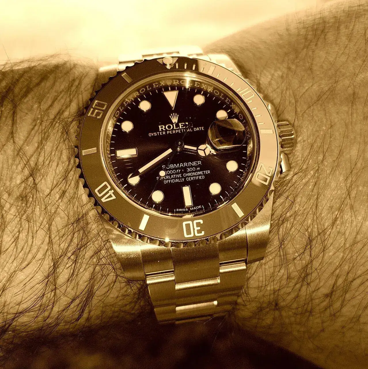 Rolex Submariner 40 mm 300M Cal. 3135 Ref. 116610LV 'Hulk' (Sepia).webp
