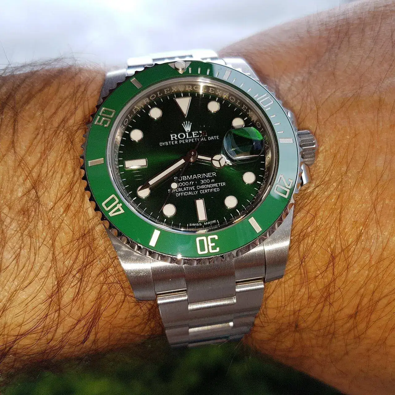 Rolex Submariner 40 mm 300M Cal. 3135 Ref. 116610LV 'Hulk'.webp