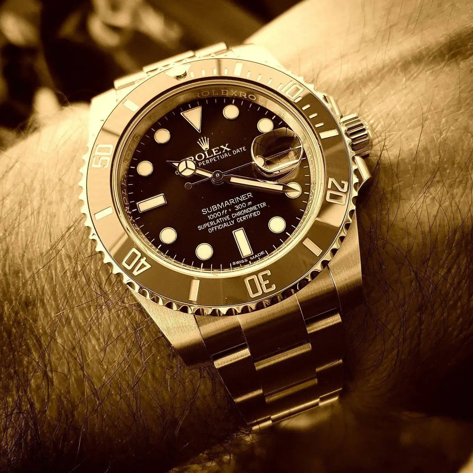Rolex Submariner 40 mm 300M Cal. 3135 Ref. 116610LV (Sepia).jpg