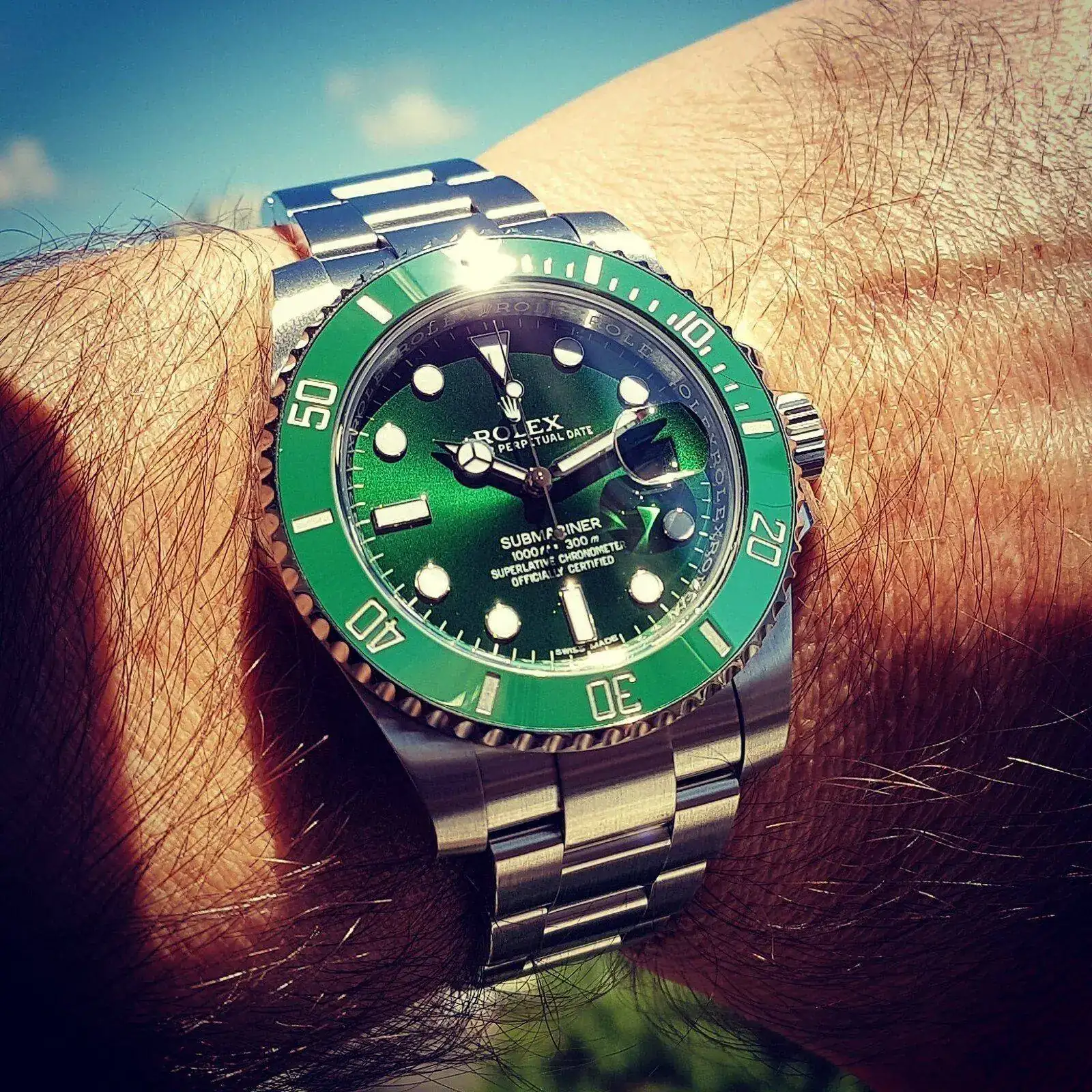 Rolex Submariner 40 mm Ref. 116610LV Aniversary Green 'Hulk (1).webp