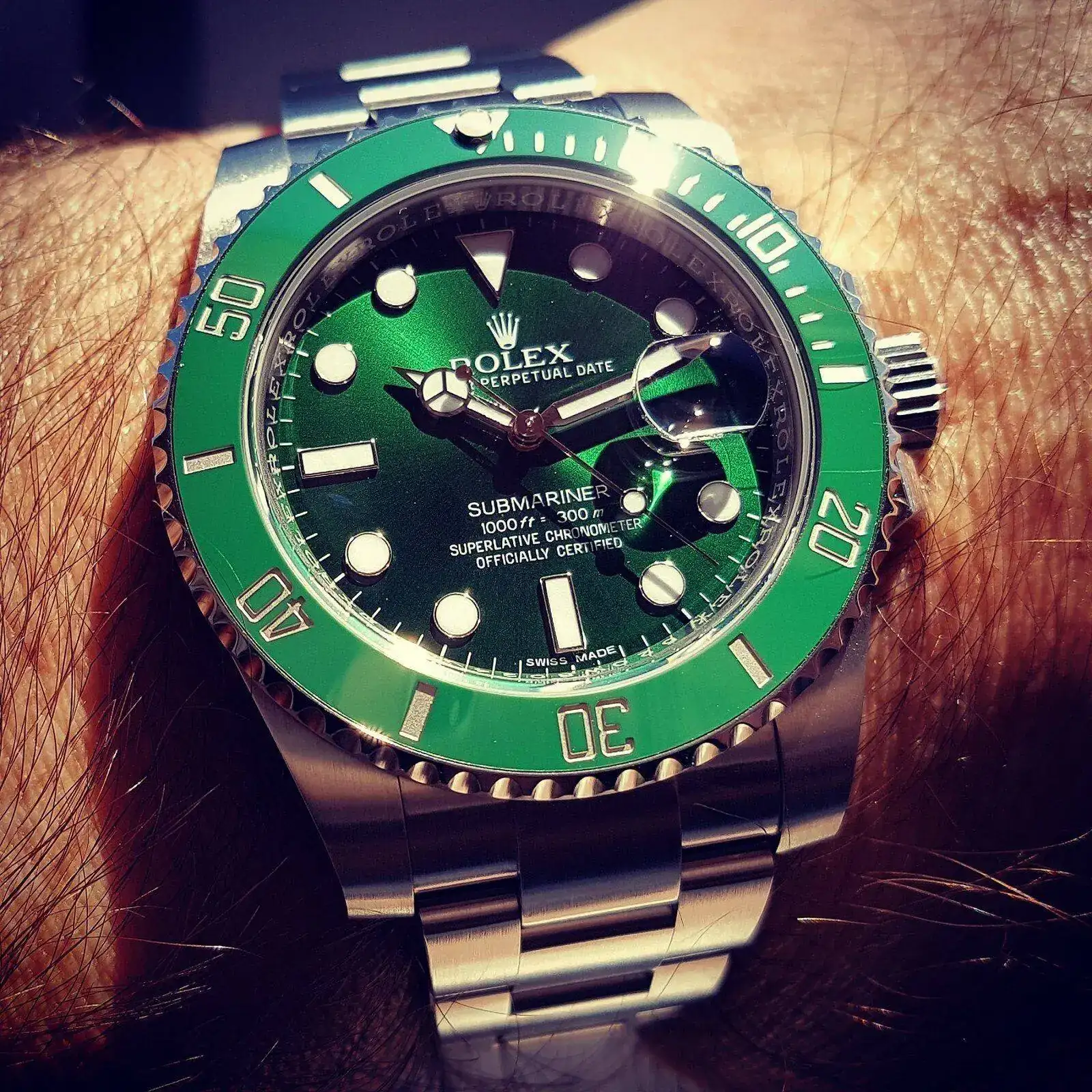 Rolex Submariner 40 mm Ref. 116610LV Aniversary Green 'Hulk (2).webp