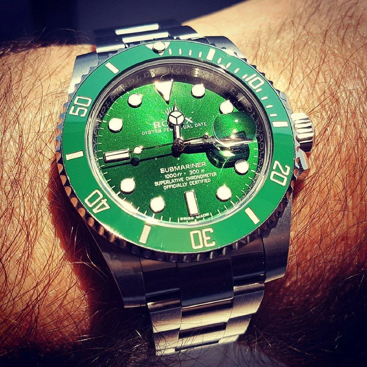 Rolex Submariner 40 mm Ref. 116610LV Aniversary Green 'Hulk (2).webp