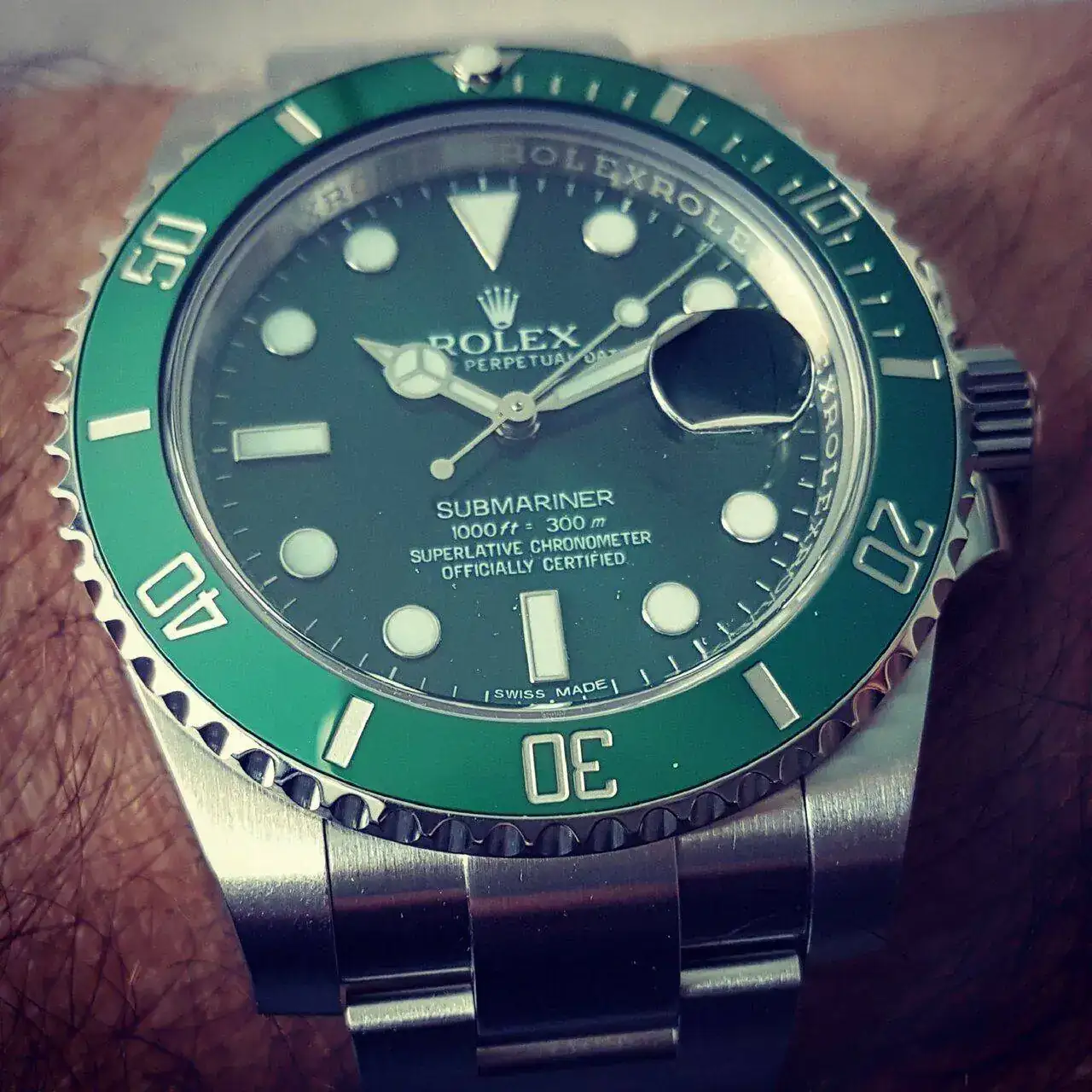 Rolex Submariner 40 mm Ref. 116610LV Aniversary Green 'Hulk' (3).webp
