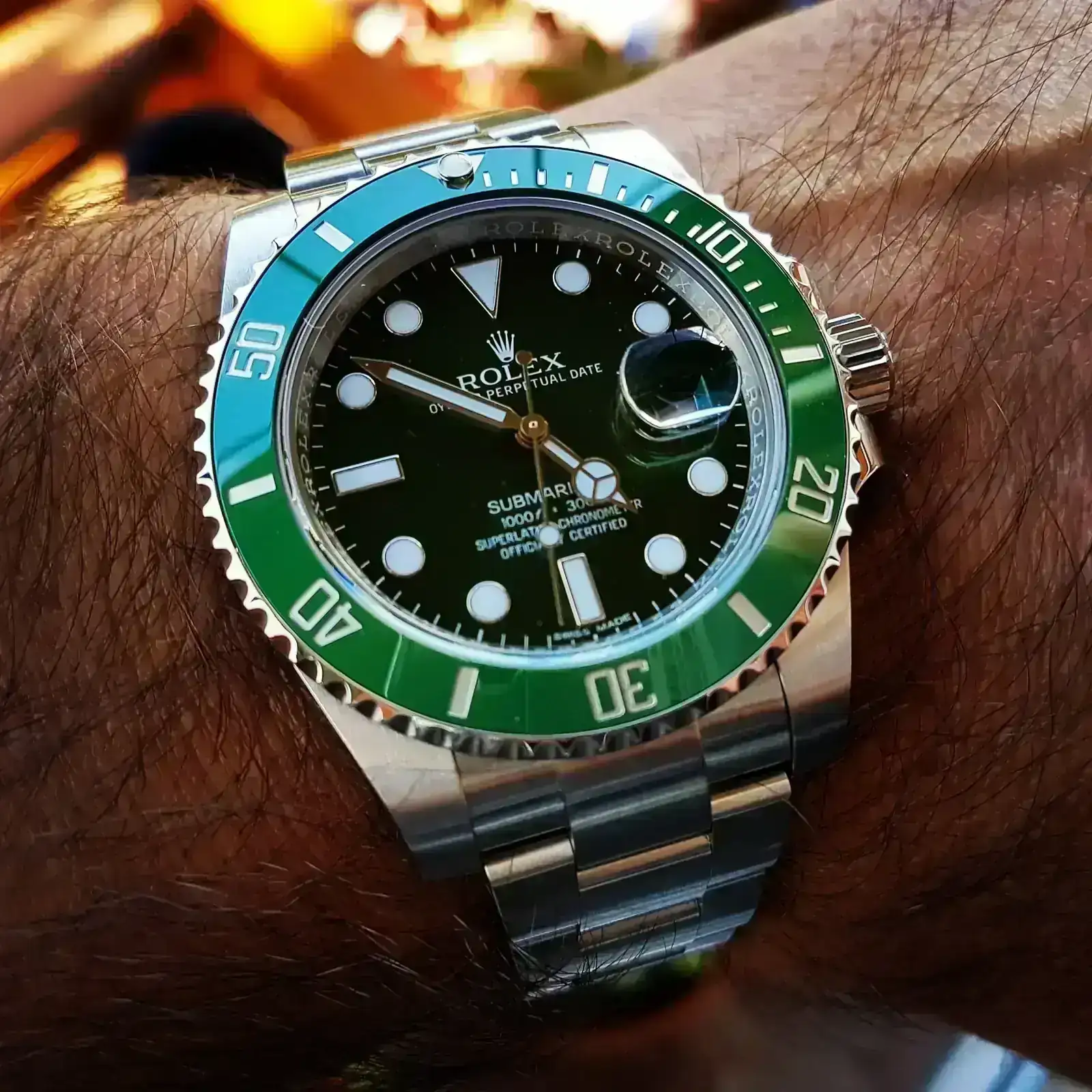 Rolex Submariner 40 mm Ref. 116610LV Aniversary Green 'Hulk'.webp