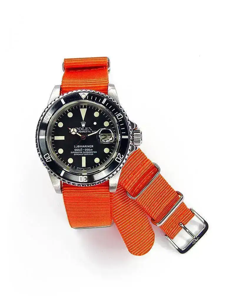 -Rolex-Submariner-Reference-1680-Orange-NATO-Strap.webp