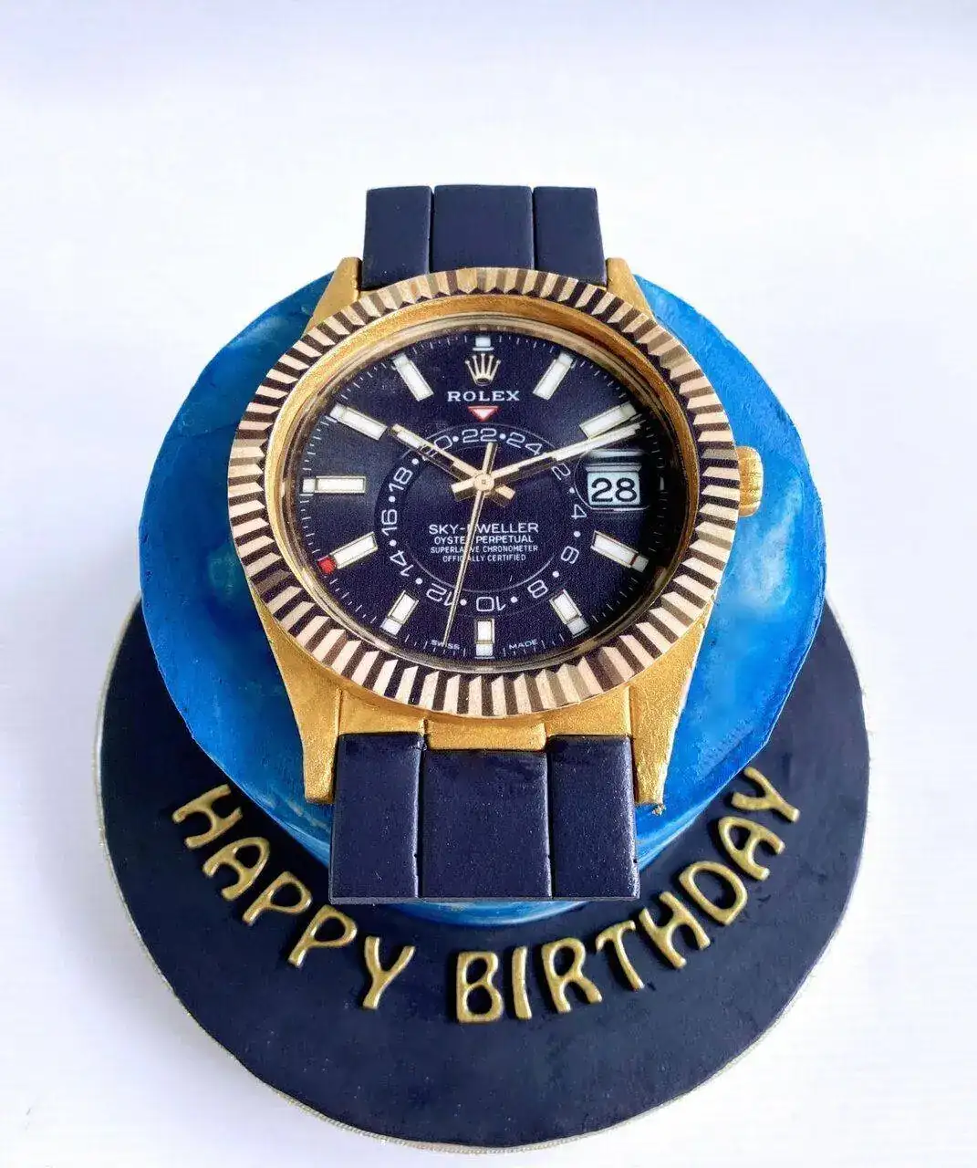 Rolex watch cake chucakes.webp
